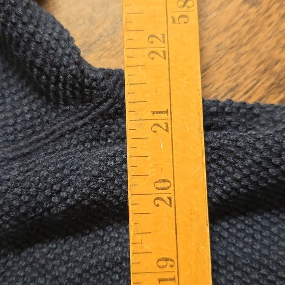 TOMMY BAHAMA Men's L Navy Blue Sweater Vneck - Picture 5 of 6